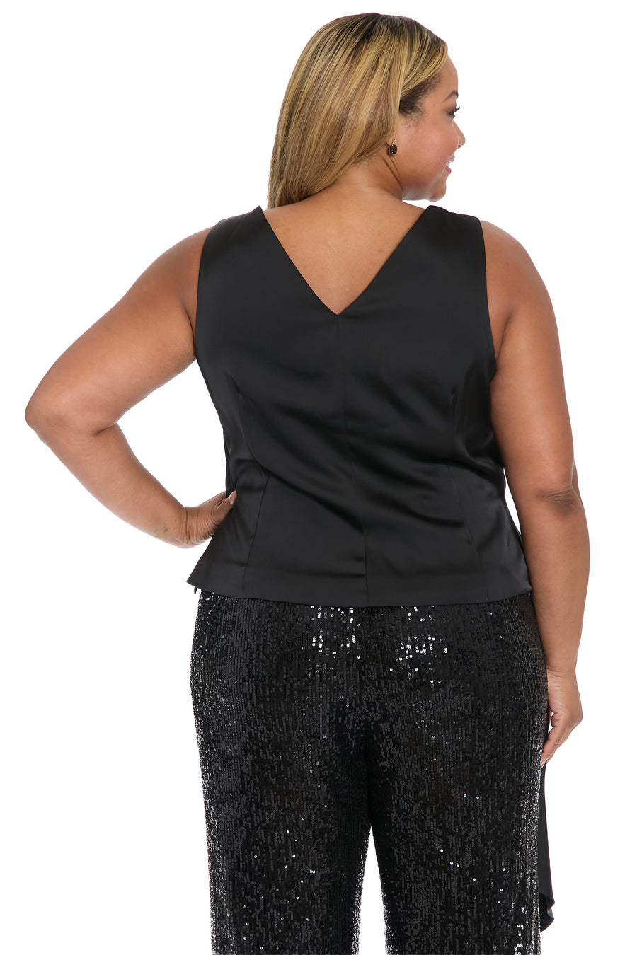 Ithaca Pleated Sleeveless Top