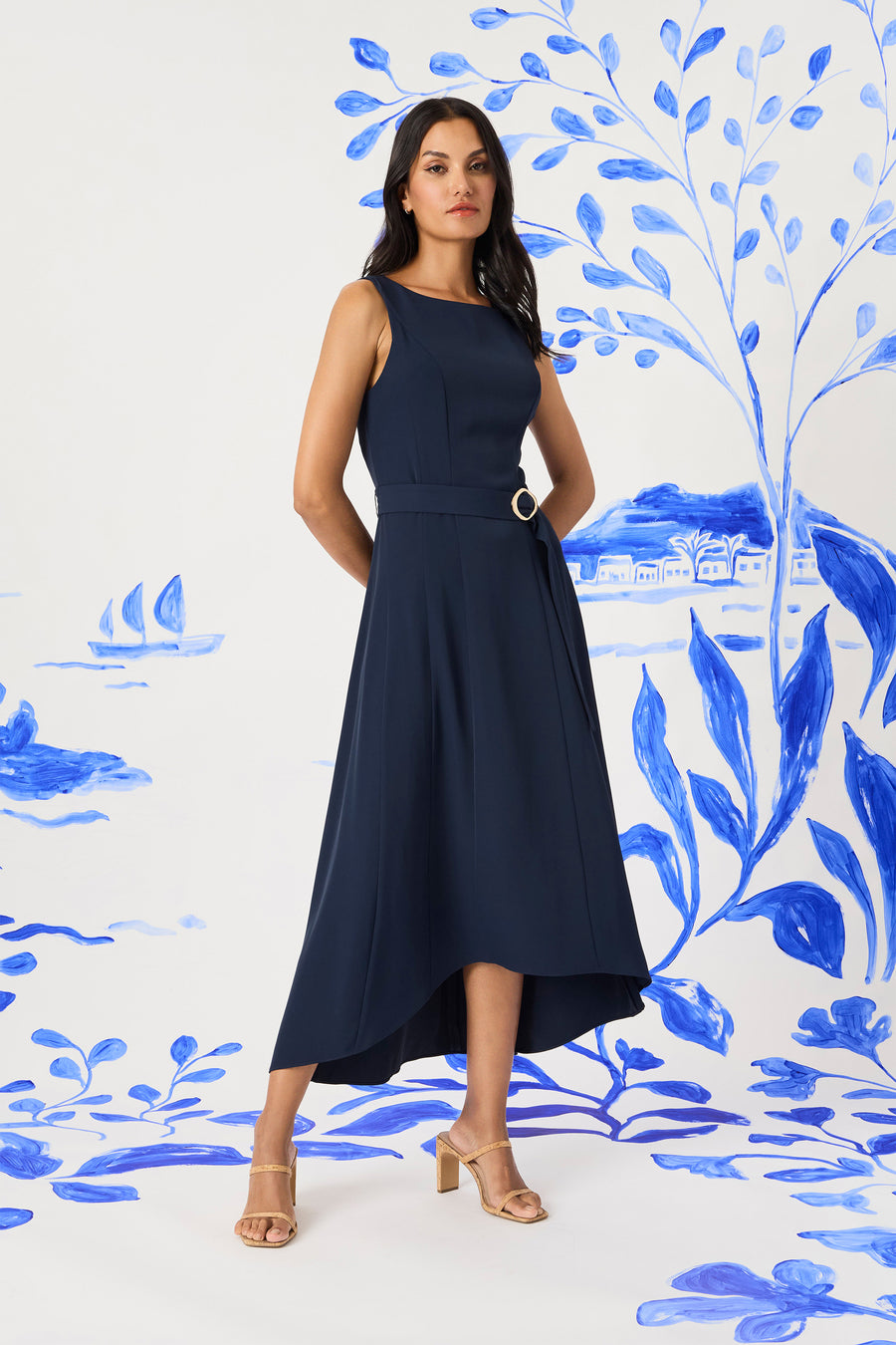 Annmarie A-Line Sleeveless Maxi Dress | Maggy London Annmarie A-Line Sleeveless Maxi Dress | Maggy London