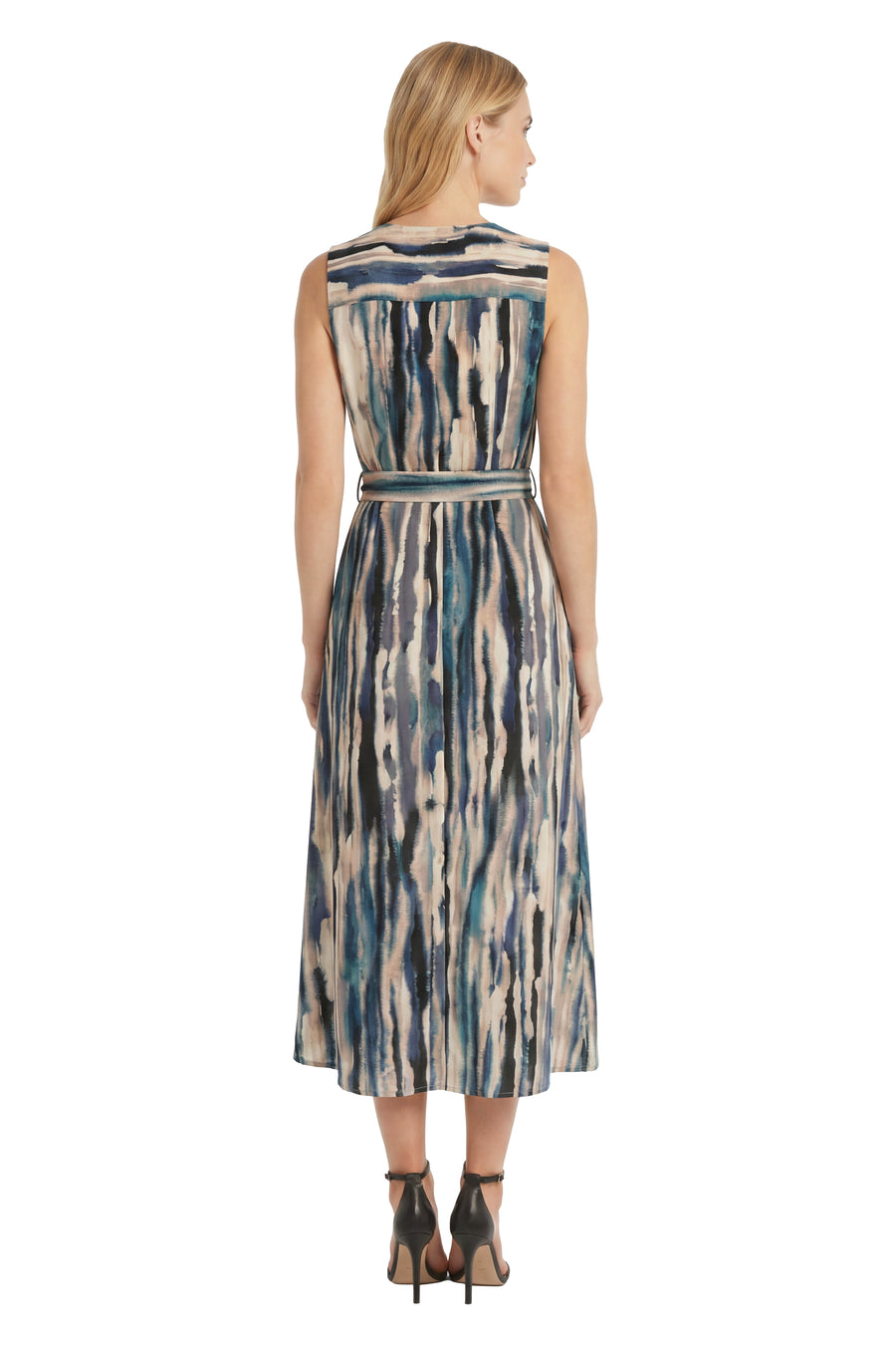 Denny Button Front Midi