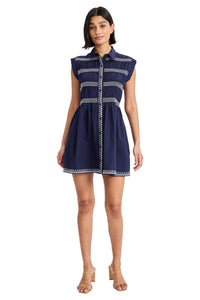 Wyatt Cotton Button Front Shirtdress