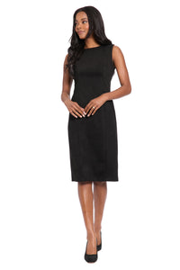Katarina Jewel Neck Sheath Dress - FINAL SALE