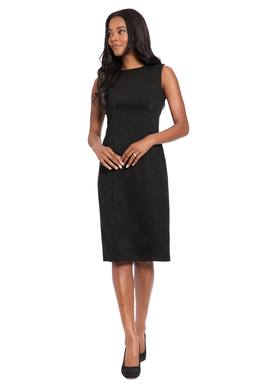 Katarina Jewel Neck Sheath Dress