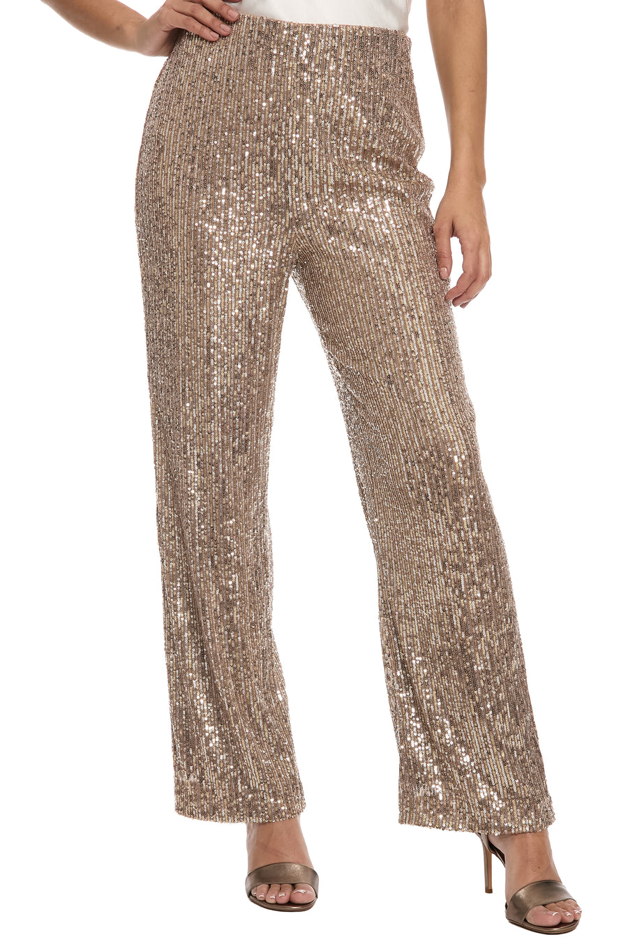Tribeca Pants in 2 Tone Sequin