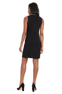 Della Beaded Mock Neck Sweater Dress - FIANL SALE
