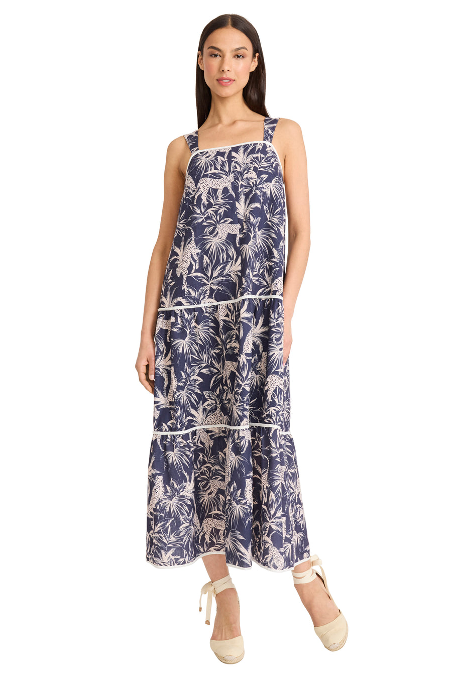 Isaac Low Back Tiered Maxi