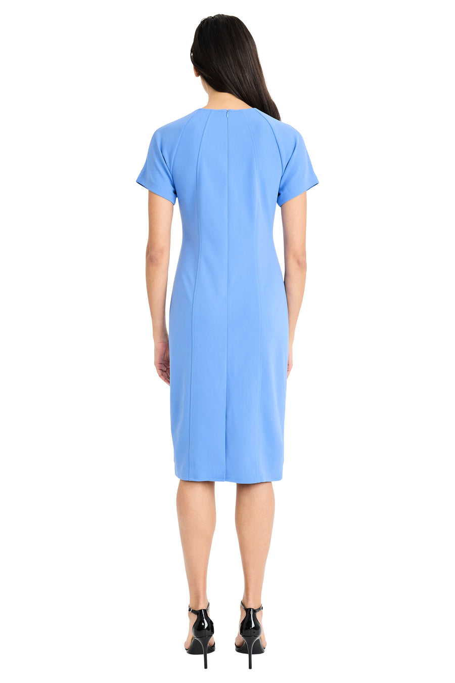 Isabela Short Sleeve Tailored Sheath Dress A-Line Mini | Maggy London ULTRAMARINE / Standard / 10 Isabela Short Sleeve Tailored Sheath Dress A-Line Mini | Maggy London ULTRAMARINE / Standard / 10