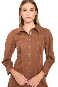 Foster Mini Shirt Dress
