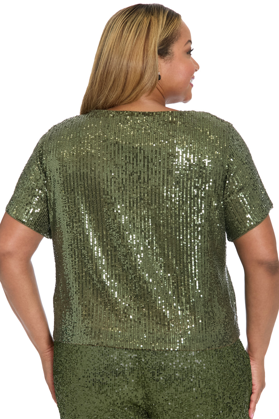 Willis V-Neck Cropped Tshirt Top