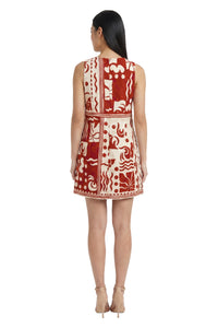 Aaron Keyhole Sides Mini Dress