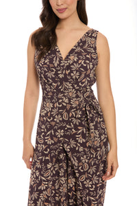 Gaia Jumpsuit: in Floral Dashes