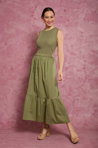 Jazzy Knit Twofer Midi