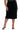 Queens Pencil Skirt in Velvet Skirt
