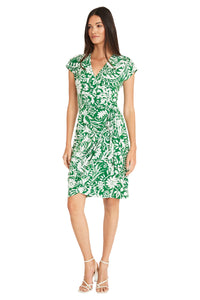 Ellison Wrap Dress in Tiki Bar Floral - FINAL SALE