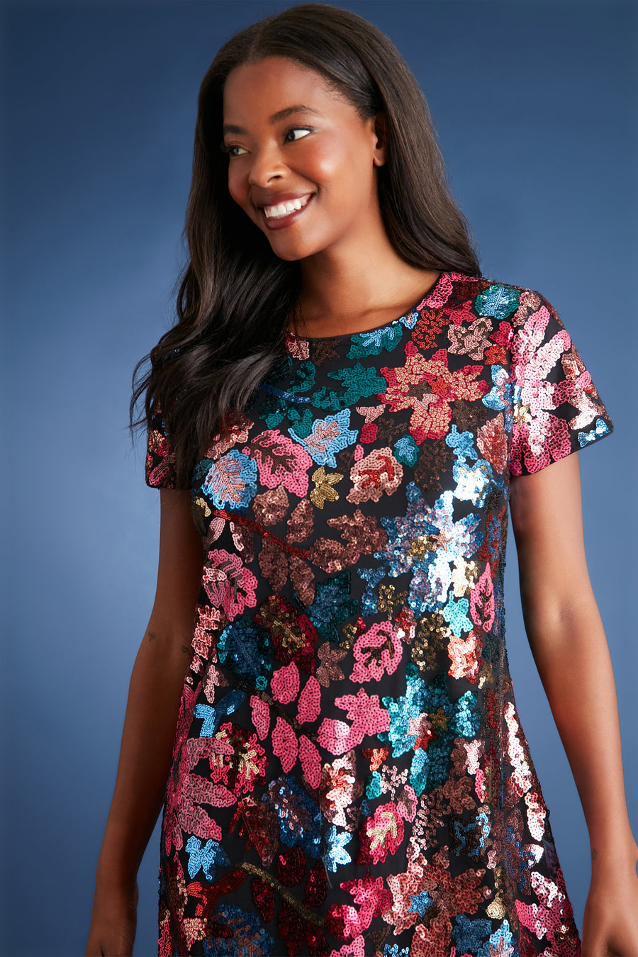 Sequin T-Shirt Dress Maggy London Sequin T-Shirt Dress Maggy London