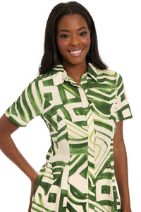 Carmine Shirtdress