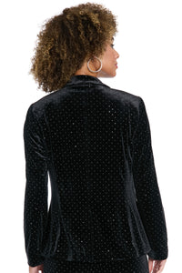 Brighton Blazer in Vivian Velvet
