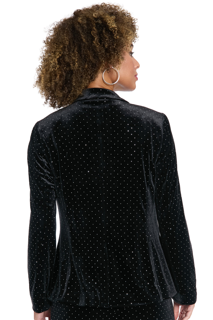 Brighton Blazer in Vivian Velvet