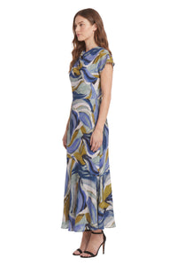 Cory Cowl Neck Maxi Dress