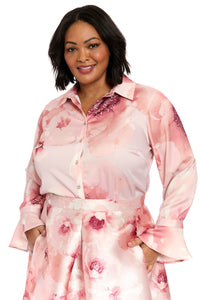 Delancey Button Front Blouse