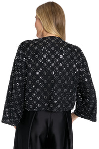 Murray Embellished Mesh Topper Blazer
