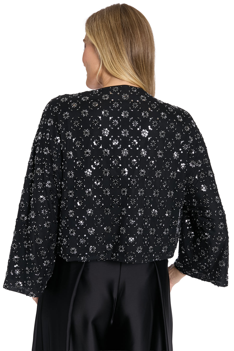 Murray Embellished Mesh Topper Blazer