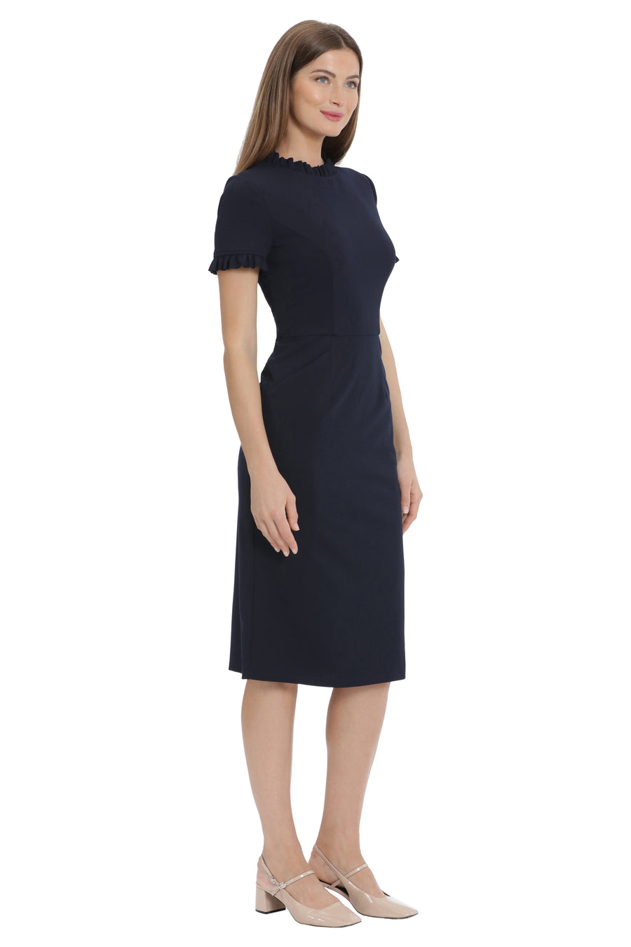 Taren Knee-Length Short Sleeve Dress