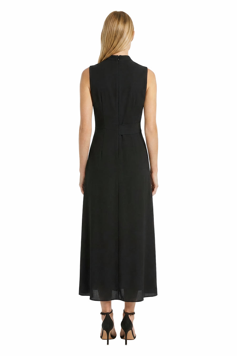 Brigitte Maxi Sleeveless Dress in Solid