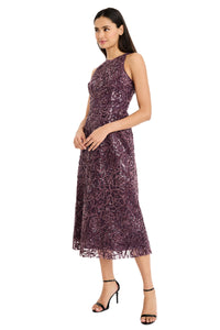 Constance in Sequin Swirl Mesh