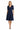 Sally V-Neck Fit And Flare Midi