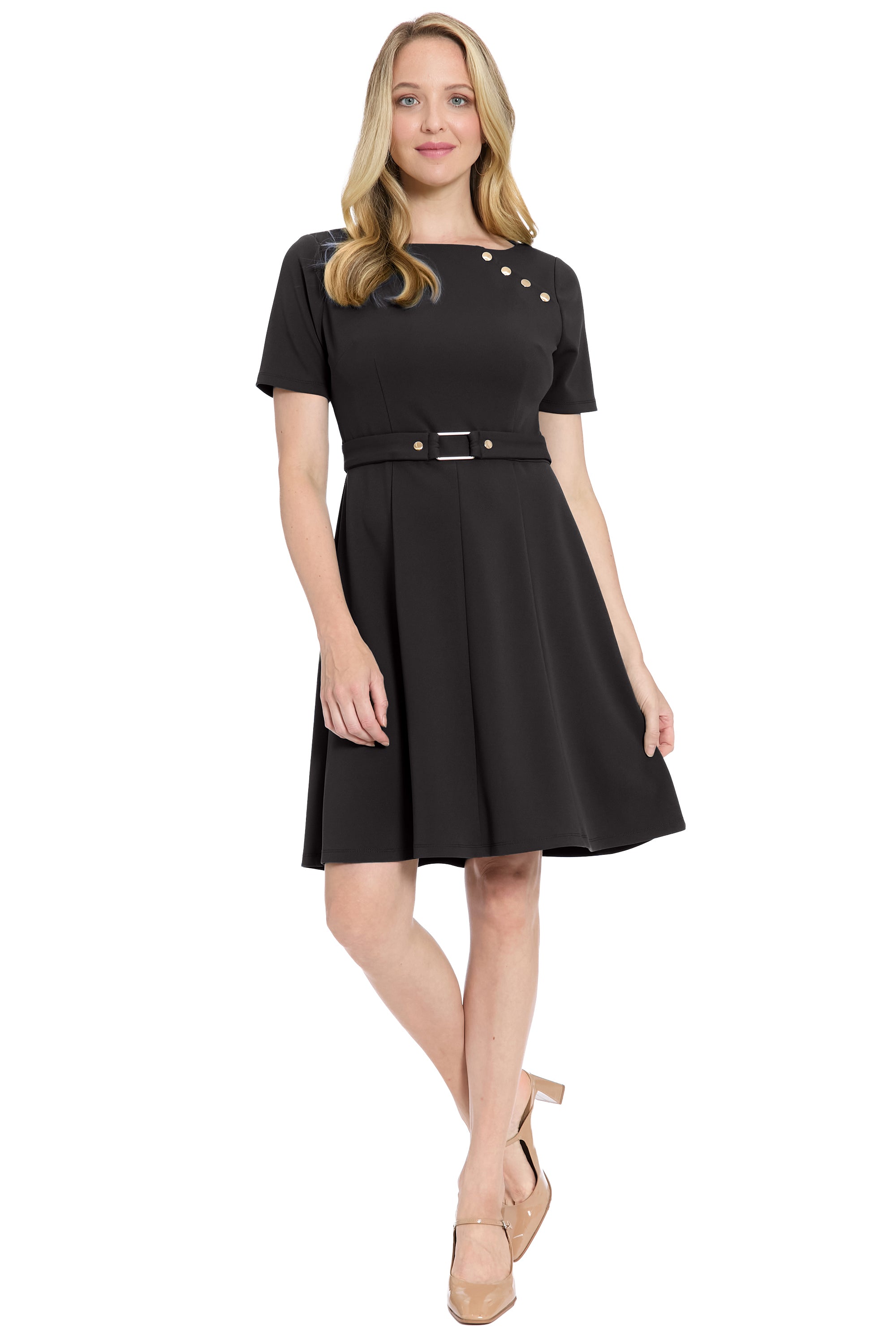 Madeleine with Square Buckle