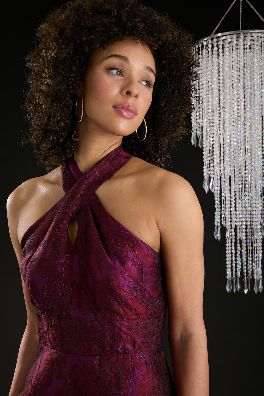 Waverly Cross Front Halter Top