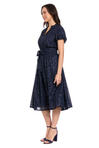 Blair Midi in Medallion Eyelet Embroidery