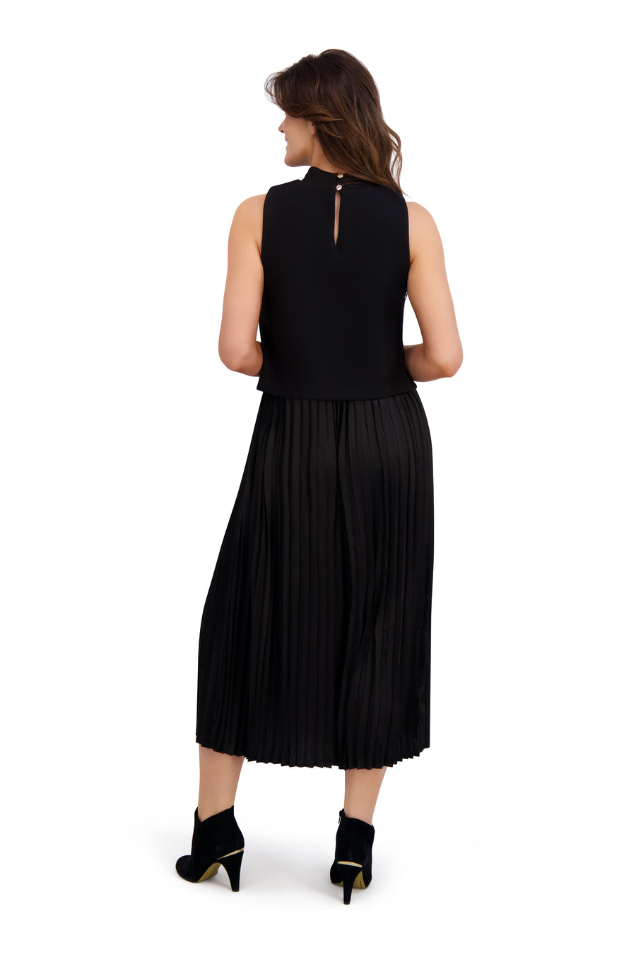 Miltie Midi A-Line Dress Sleeveless | London Times Maggy London Miltie Midi A-Line Dress Sleeveless | London Times Maggy London