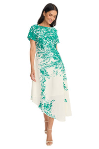Jordana in Scenic Bonsai Georgette - FINAL SALE