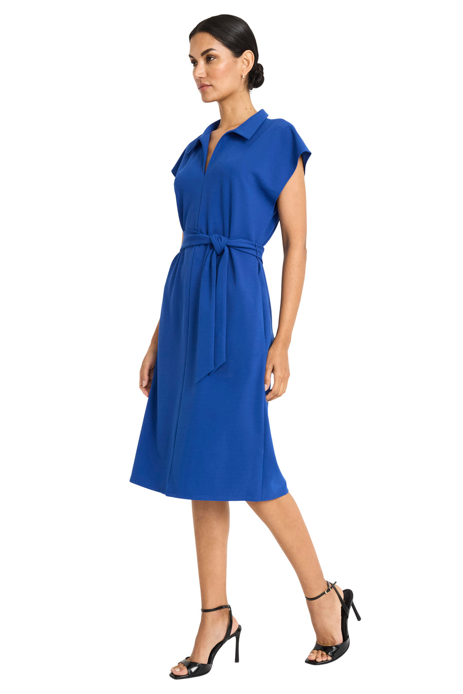 Alexandria Below the Knee Cap Sleeve Dress