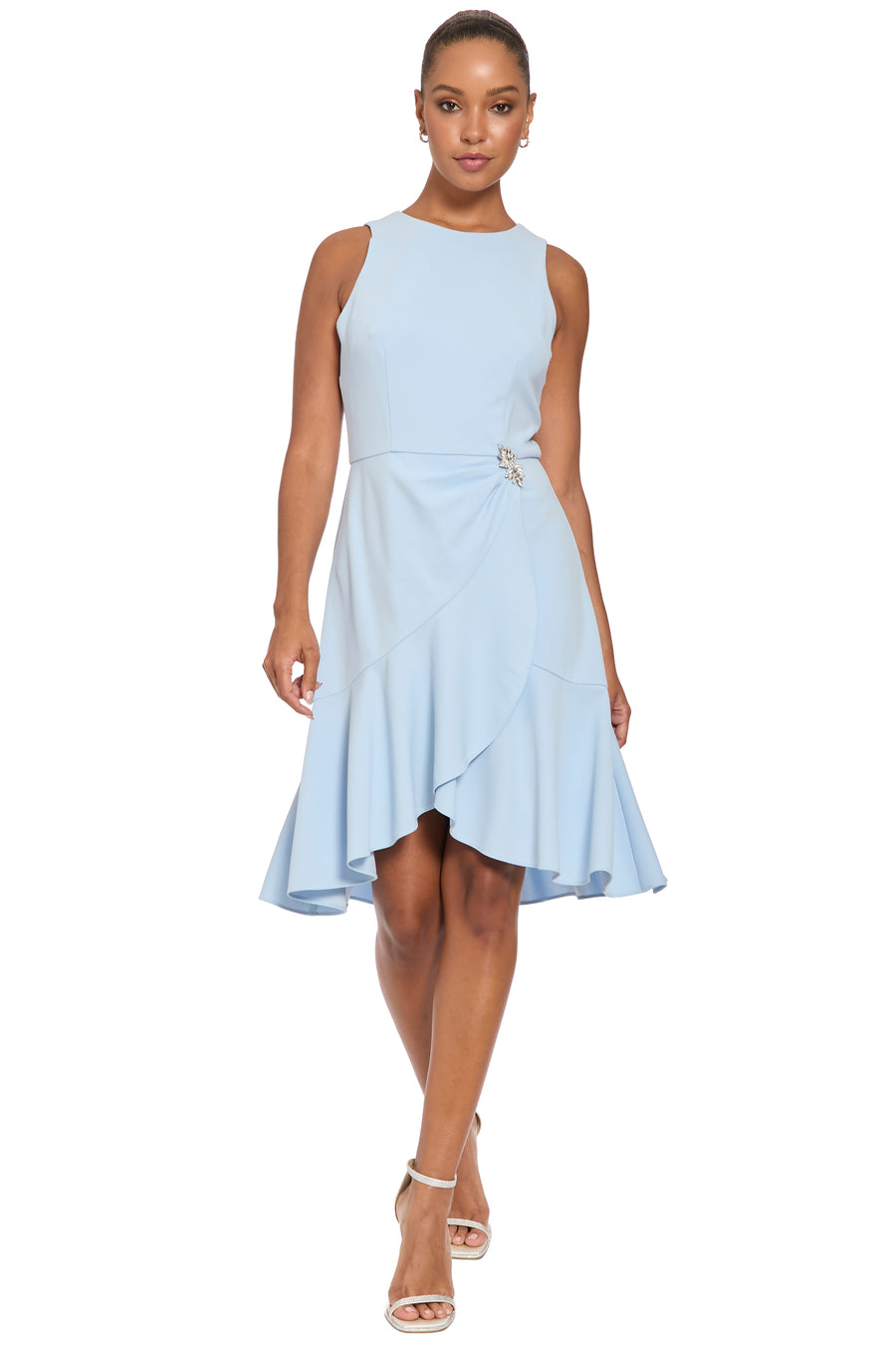 Jonah Symmetrical Ruffle Fit & Flare