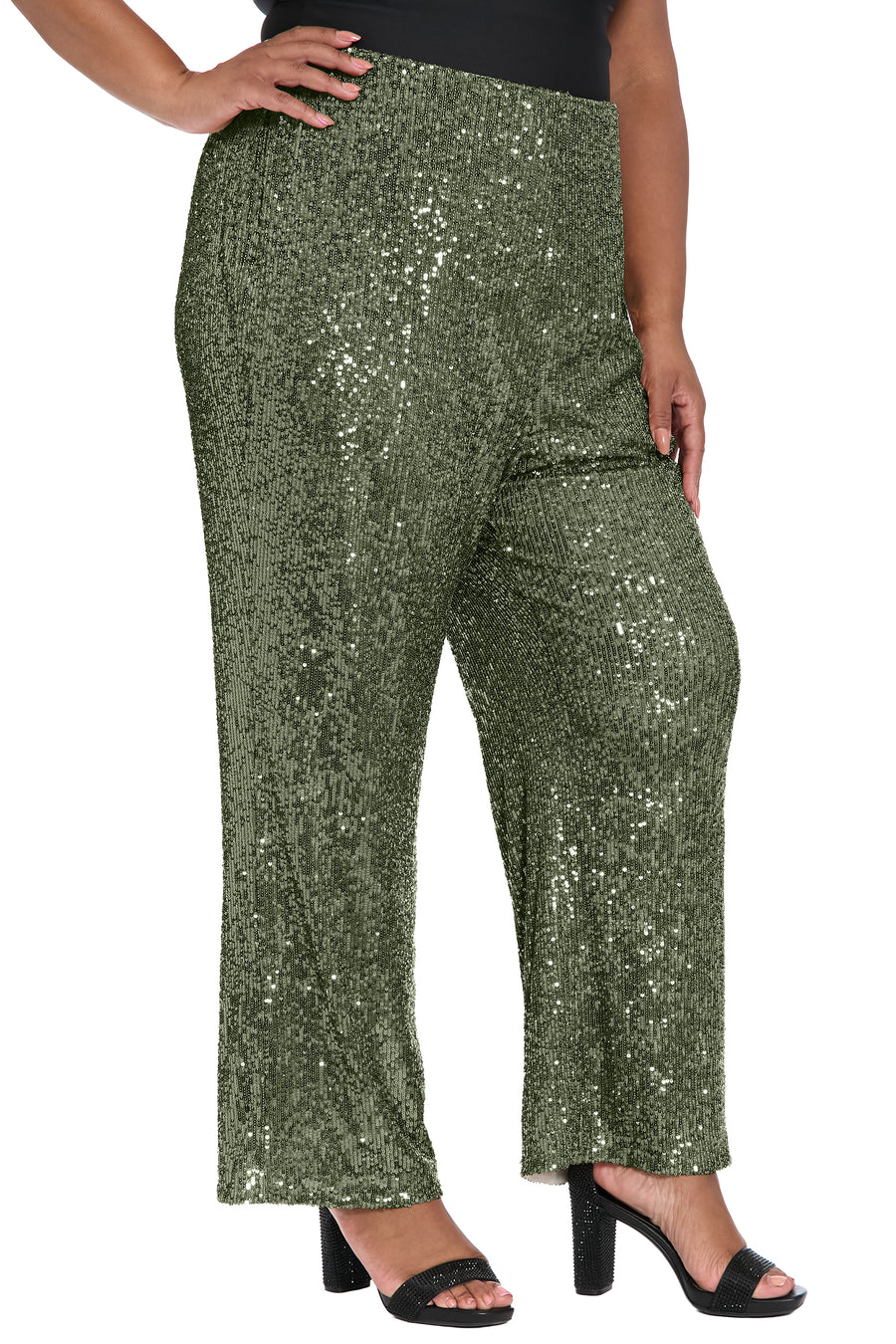 Tribeca Pants in Elizabeth Sequin-SALE