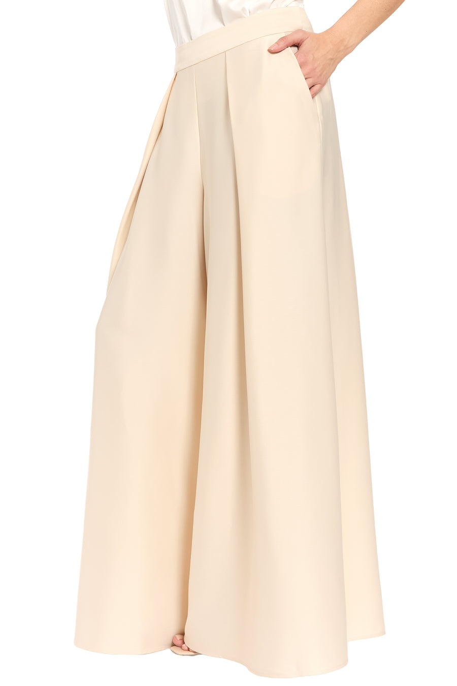 Astor Pant in Retro Satin Pants