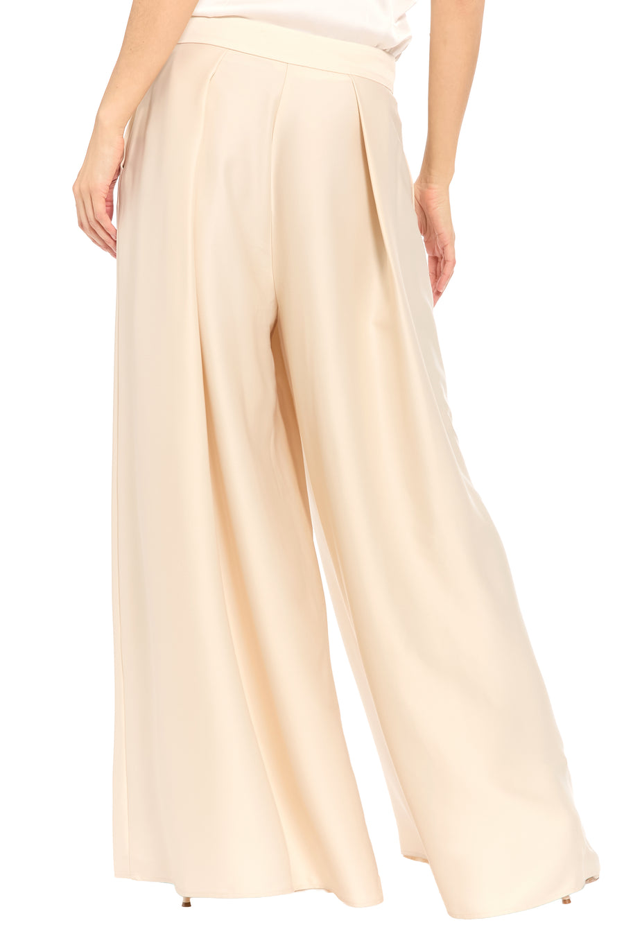 Astor Pant in Retro Satin Pants