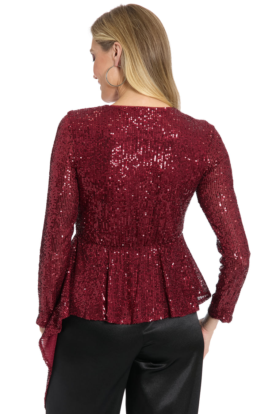 Tribeca Long Sleeve Peplum Top