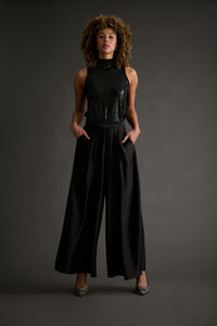 Astor Pant in Satin