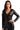 Rosaline Long Sleeve Diamond Sequin Blouse Top