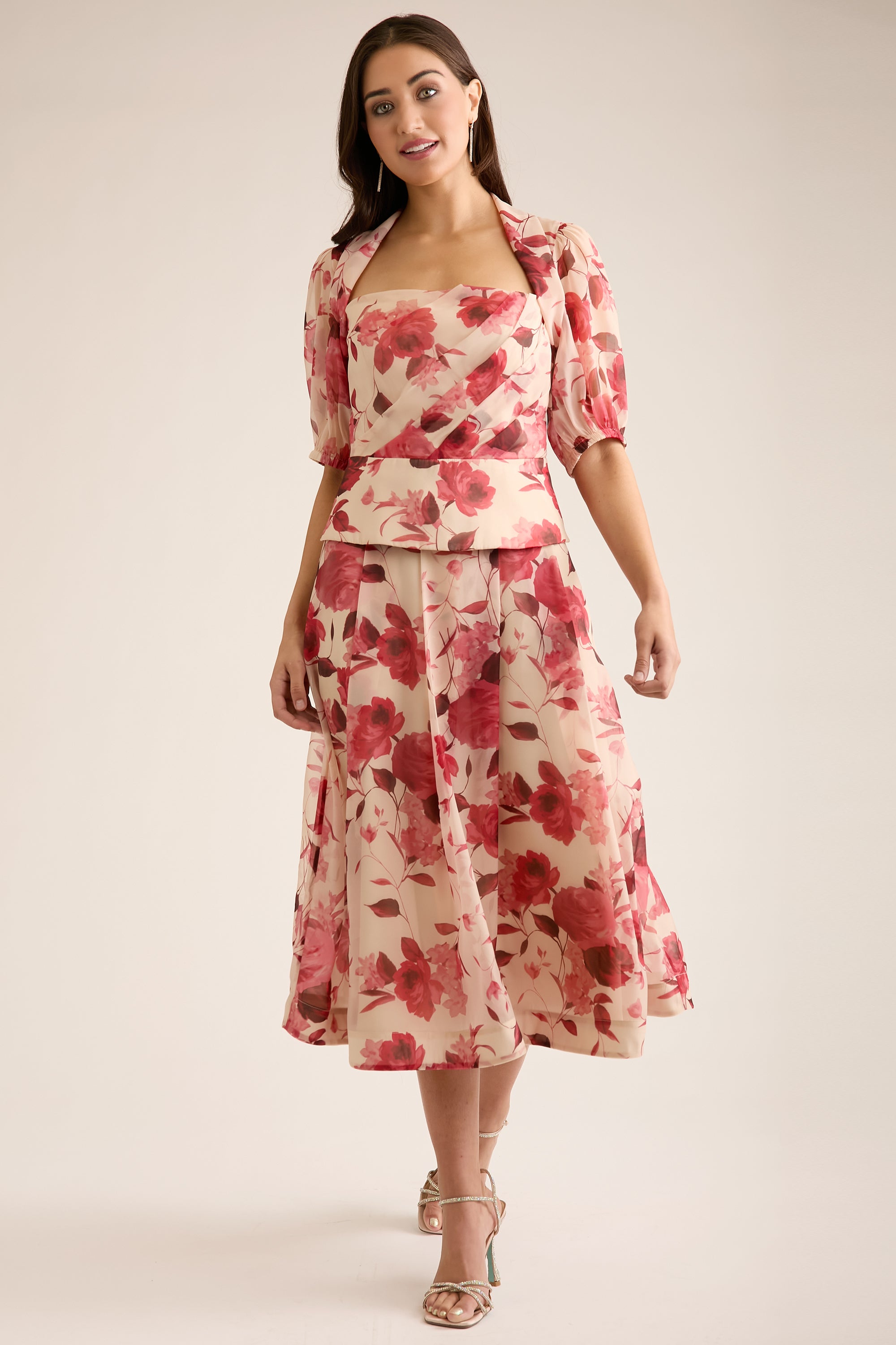 chinese dress ladies COWL NECK MIDI SLIP DRESS – Maggy London main image 1