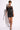 Leanna Tuxedo Illusion Dress