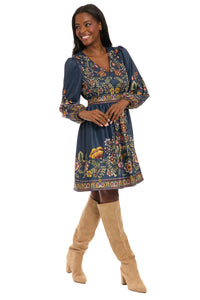 Tate Knee-Length Long Sleeve Dress