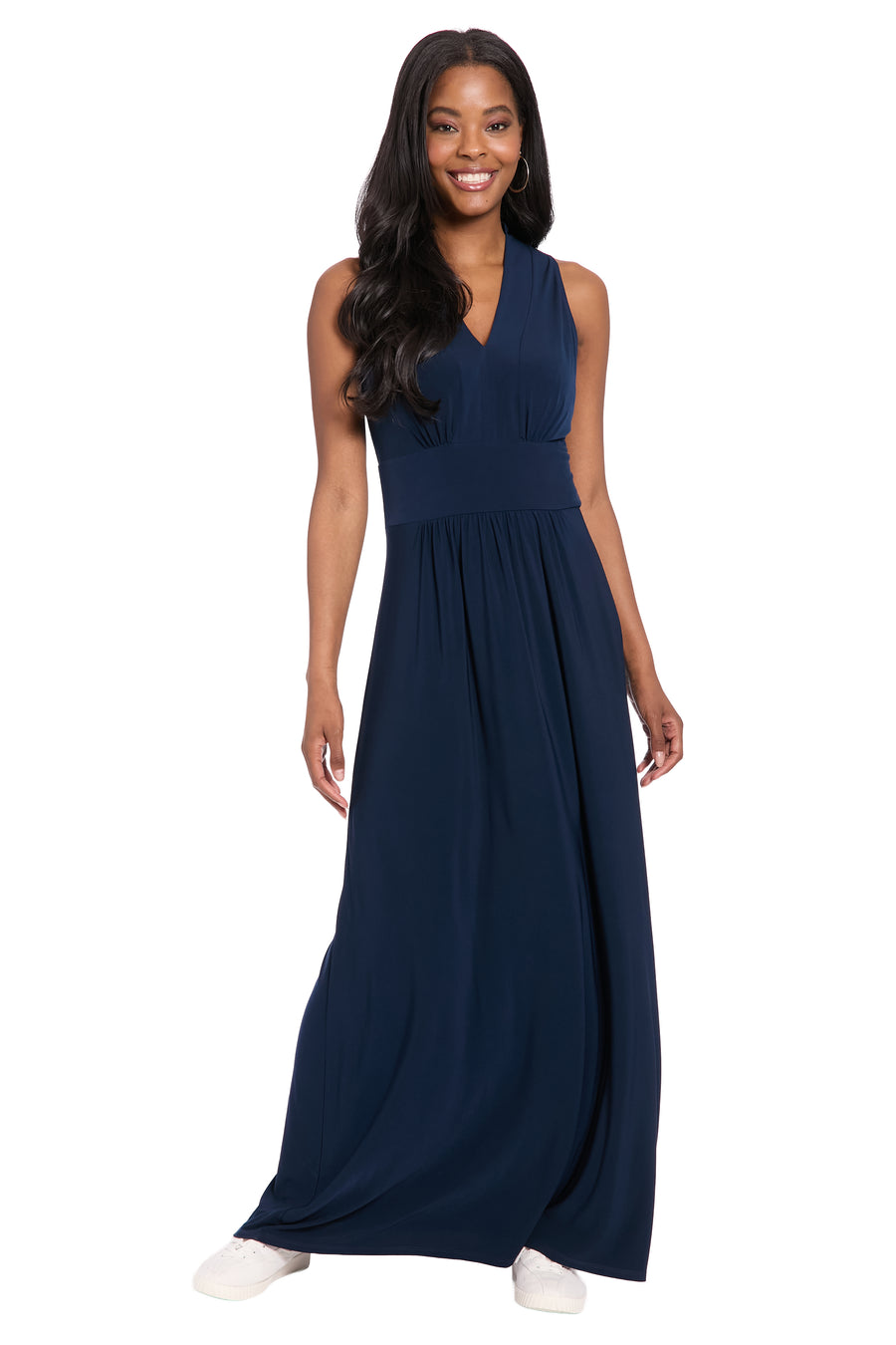 maxi dress solid Amazon.com: Kwoki Women's Long Sleeve Velvet Maxi Dress Solid Color Crew Neck High Waist Flowy A-line Cocktail Dresses with Belt KF1244 Black XS : Clothing, Shoes & Jewelry