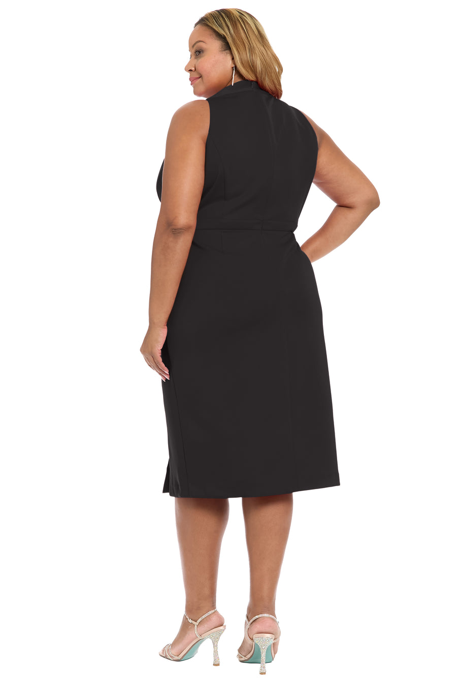 Isadora Wrap Style Midi Dress