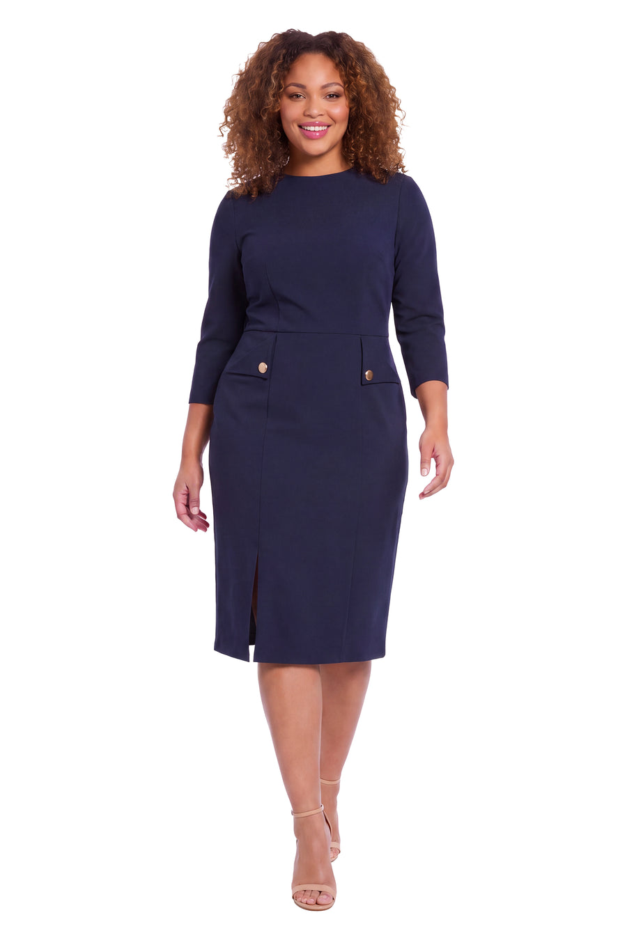 Filippa Dress in Scuba Crepe