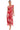 Alessandra Ruffle Faux Wrap Dress in Line Bloom