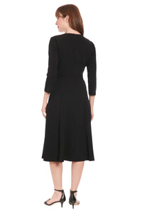 Saie A-line Midi Dress